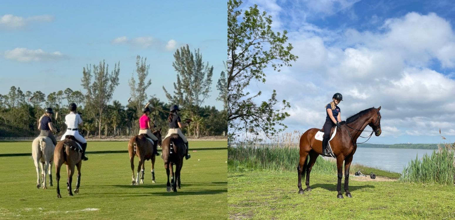 Saagan vuosi yksityiskoulussa hevosten parissa